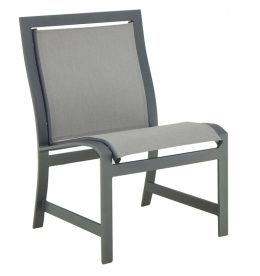 MODERNA SLING DINING ARMLESS CHAIR