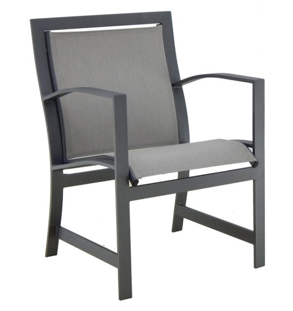 MODERNA SLING DINING ARM CHAIR