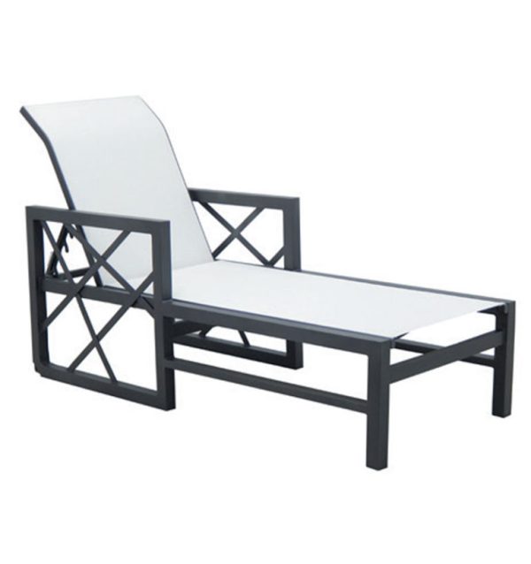 BARCLAY BUTERA PALM SPRINGS SLING CHAISE LOUNGE