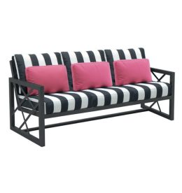 BARCLAY BUTERA PALM SPRINGS CUSHIONED SOFA