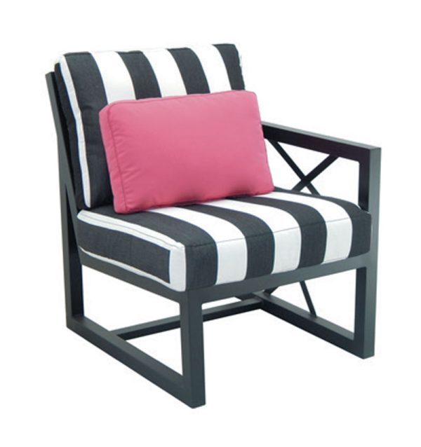 BARCLAY BUTERA PALM SPRINGS SECTIONAL LEFT ARM LOUNGE CHAIR