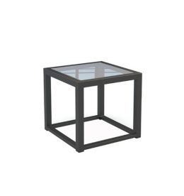 BARCLAY BUTERA PALM SPRINGS SQUARE SIDE TABLE