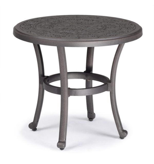 OLD WORLD ROUND SIDE TABLE_ROMAN