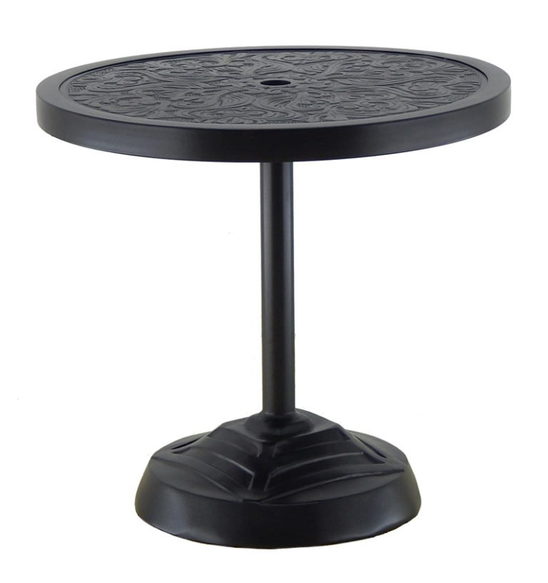 CAST TOP SIDE TABLE UMBRELLA BASE (75 LBS) Costa Rican Furniture
