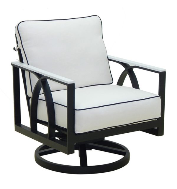 HERMOSA CUSHIONED LOUNGE SWIVEL ROCKER