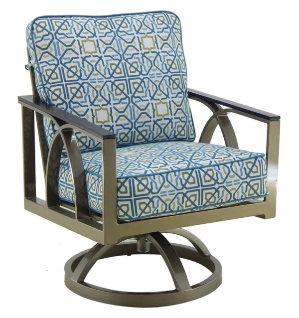 HERMOSA CUSHIONED SWIVEL ROCKER