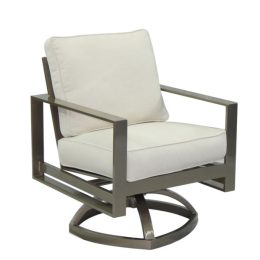 PARK PLACE METRO CUSHIONED SWIVEL ROCKER