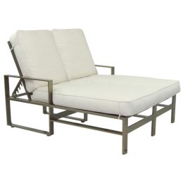 Park Place Double Cushioned Chaise Lounge