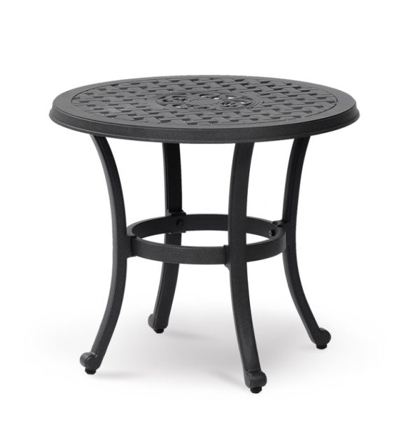 OLD WORLD ROUND SIDE TABLE K.D._LATTICE