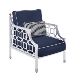 BARCLAY BUTERA CUSHIONED LOUNGE CHAIR