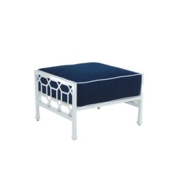 BARCLAY BUTERA CUSHIONED OTTOMAN