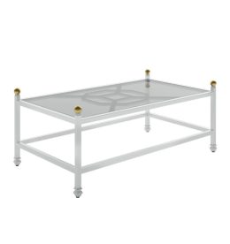 BARCLAY BUTERA RECTANGULAR COFFEE TABLE