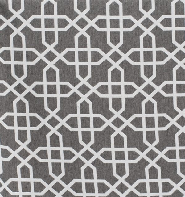 BEVEL SMOKE CUSHION FABRIC