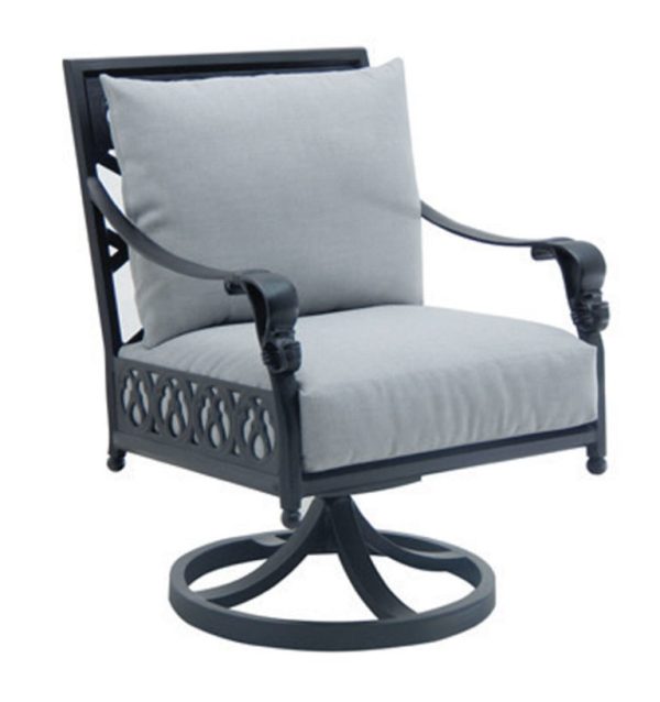 BILTMORE CUSHIONED SWIVEL ROCKER