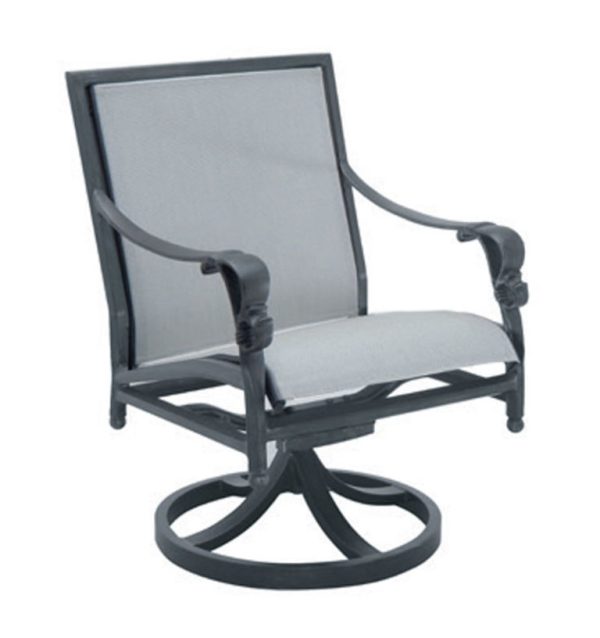 BILTMORE SLING DINING SWIVEL ROCKER