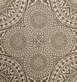 COMPASS LATTE CUSHION FABRIC