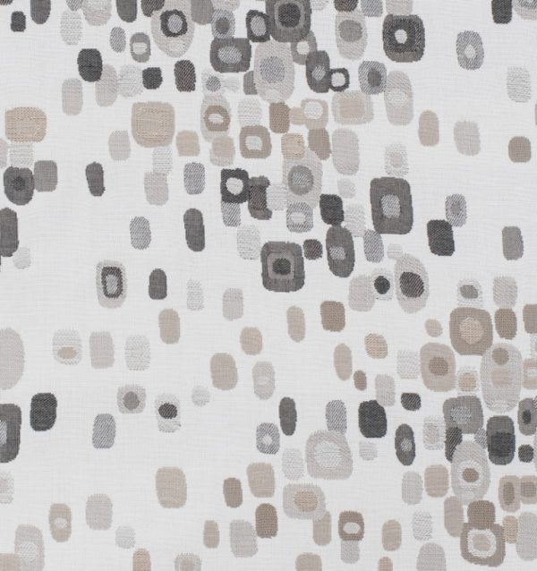GUSTAV PUZZLE GRAY CUSHION FABRIC