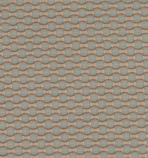 HONEYCOMB BLUE MIST CUSHION FABRIC