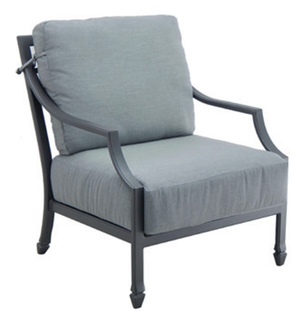 LANCASTER CUSHIONED LOUNGE CHAIR