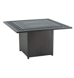 LANCASTER SQUARE FIREPIT COFFEE TABLE