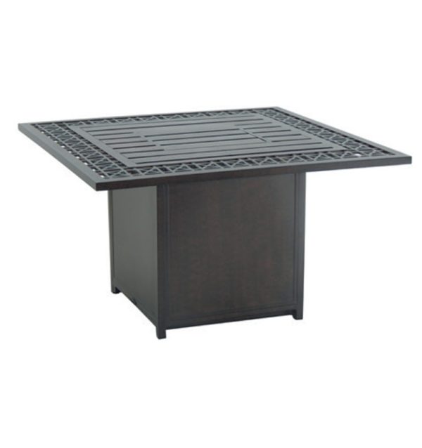 LANCASTER SQUARE FIREPIT COFFEE TABLE