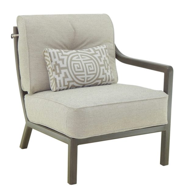 LEGEND CUSHIONED LEFT END LOUNGE CHAIR