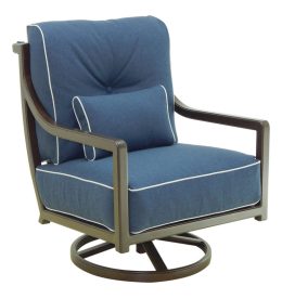 LEGEND HIGH BACK CUSHION LOUNGE SWIVEL ROCKER