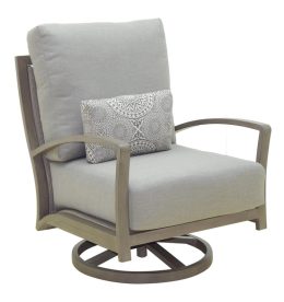 NAPOLI HIGH BACK CUSHION LOUNGE SWIVEL ROCKER