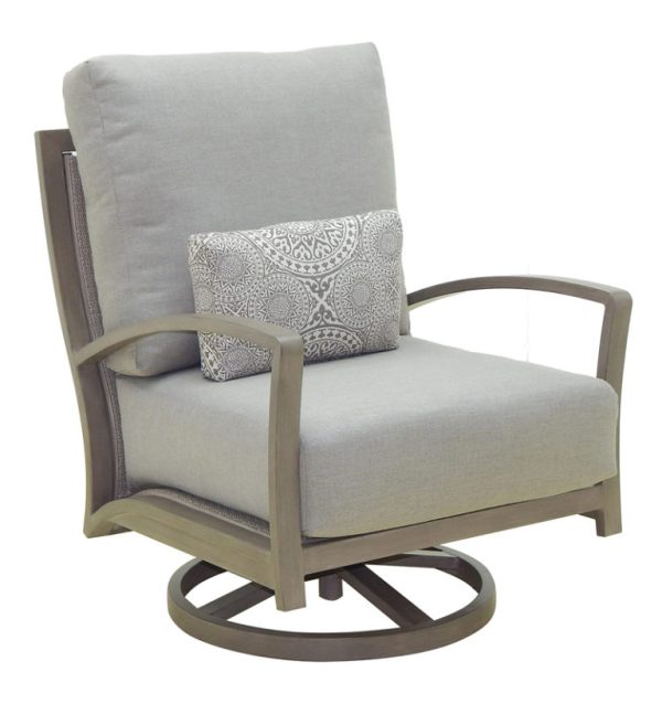 NAPOLI HIGH BACK CUSHION LOUNGE SWIVEL ROCKER