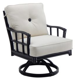 RESORT FUSION CUSHIONED DINING SWIVEL ROCKER