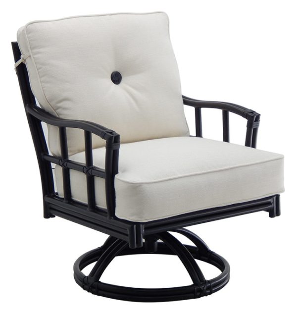 RESORT FUSION CUSHIONED DINING SWIVEL ROCKER