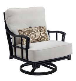 RESORT FUSION HIGH BACK CUSHION LOUNGE SWIVEL ROCKER