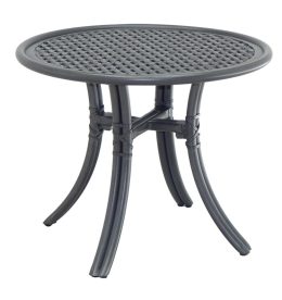 RESORT FUSION ROUND CAST TOP SIDE TABLE