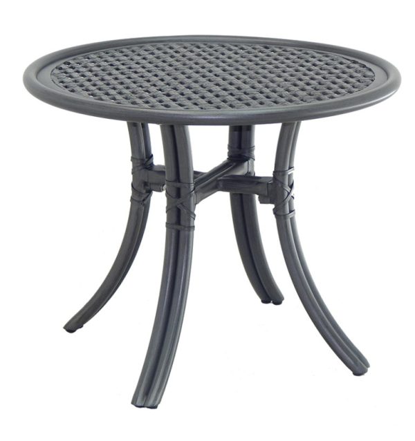RESORT FUSION ROUND CAST TOP SIDE TABLE