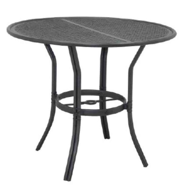 RESORT FUSION ROUND COUNTER HEIGHT TABLE