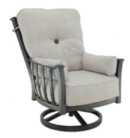 SANTA FE CUSHIONED LOUNGE SWIVEL ROCKER