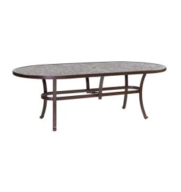VINTAGE OVAL DINING TABLE