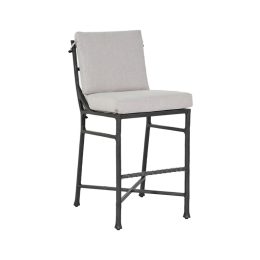 MARQUIS CUSHIONED ARMLESS BAR STOOL