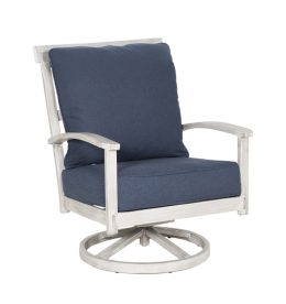 ANTLER HILL CUSHIONED SWIVEL ROCKER