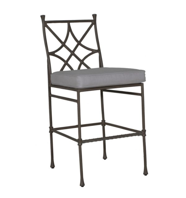 BORDEAUX ARMLESS BAR STOOL