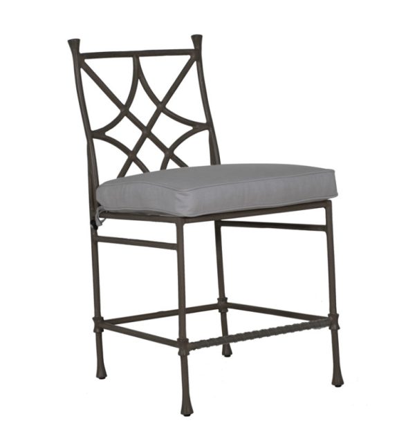 BORDEAUX ARMLESS COUNTER STOOL