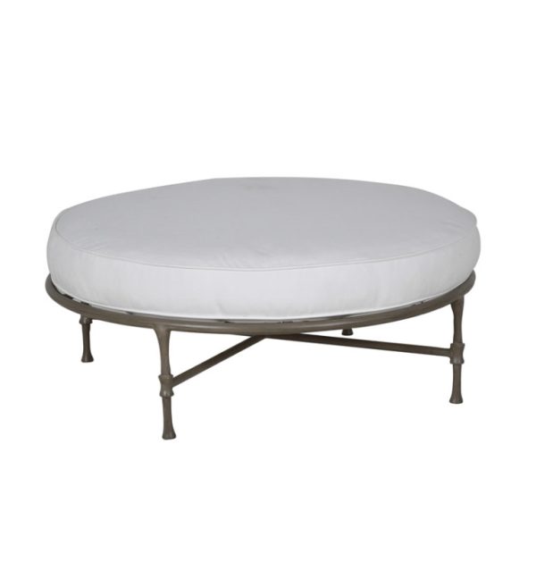BORDEAUX CUSHIONED OTTOMAN