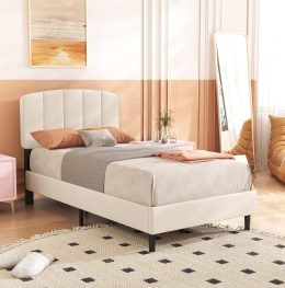 Upholstered Twin Bed