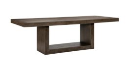 Baja Pedestal Rectangular  Dining Table
