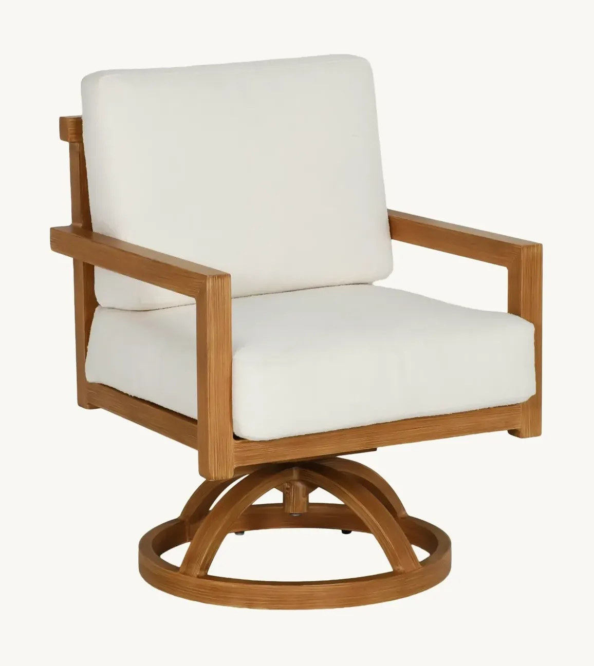 Talon Cushioned Swivel Dining Chair