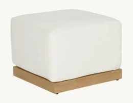 Talon Cushioned Ottoman Pouf