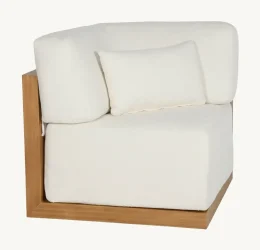 Talon Cushioned Corner Lounge Chair