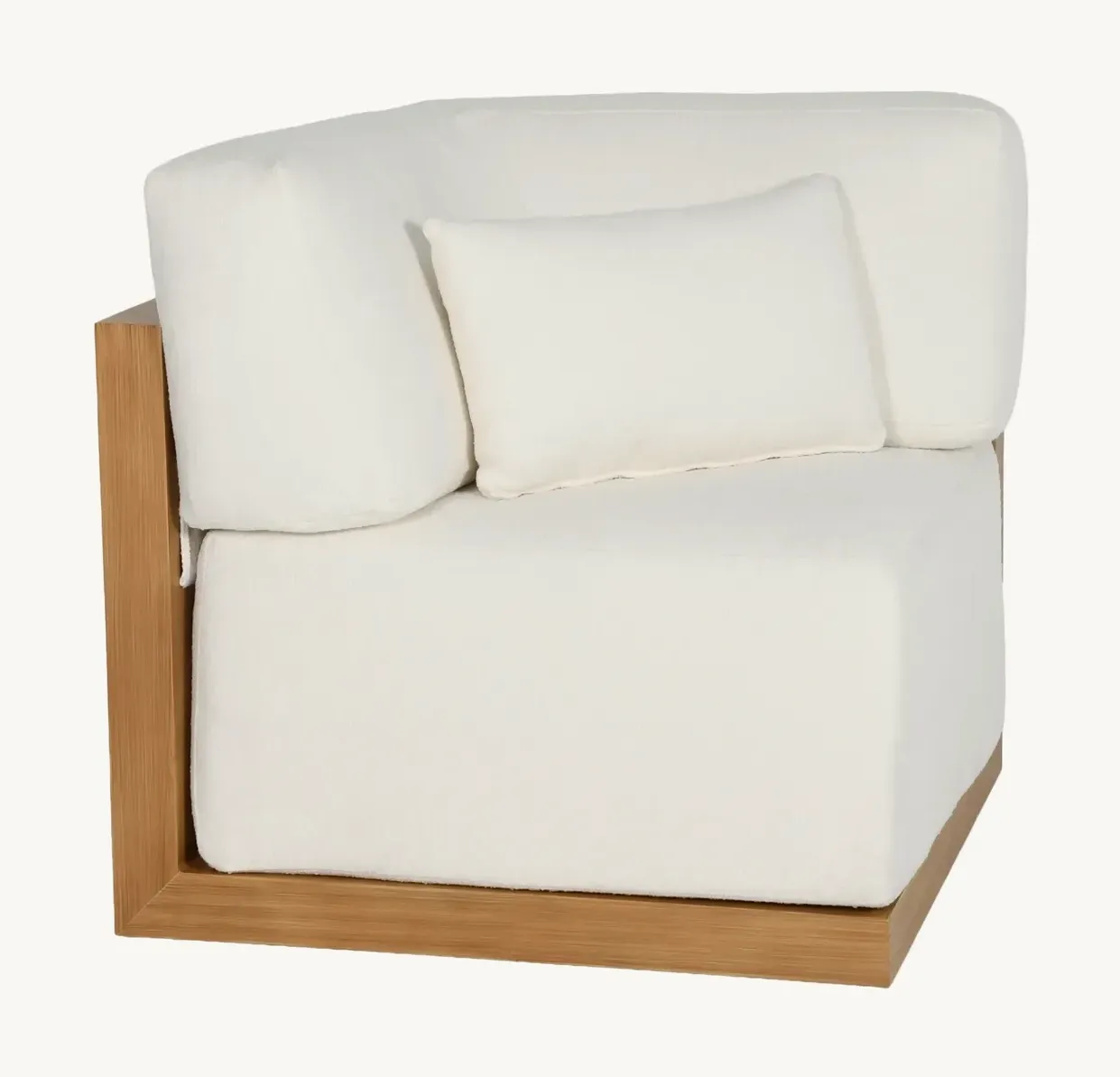 Talon Cushioned Corner Lounge Chair