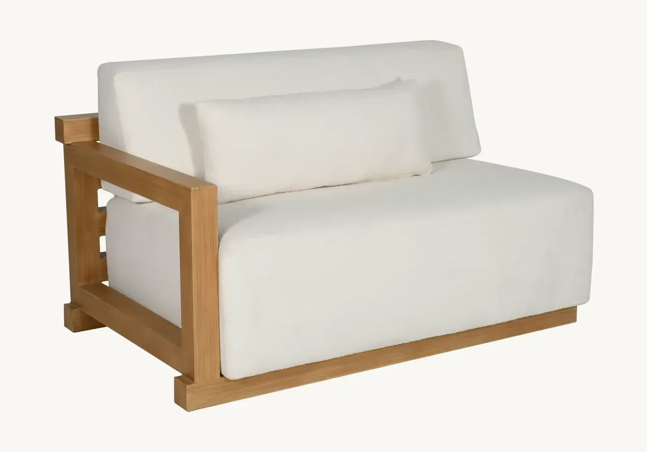 Talon Cushioned Left Arm Loveseat