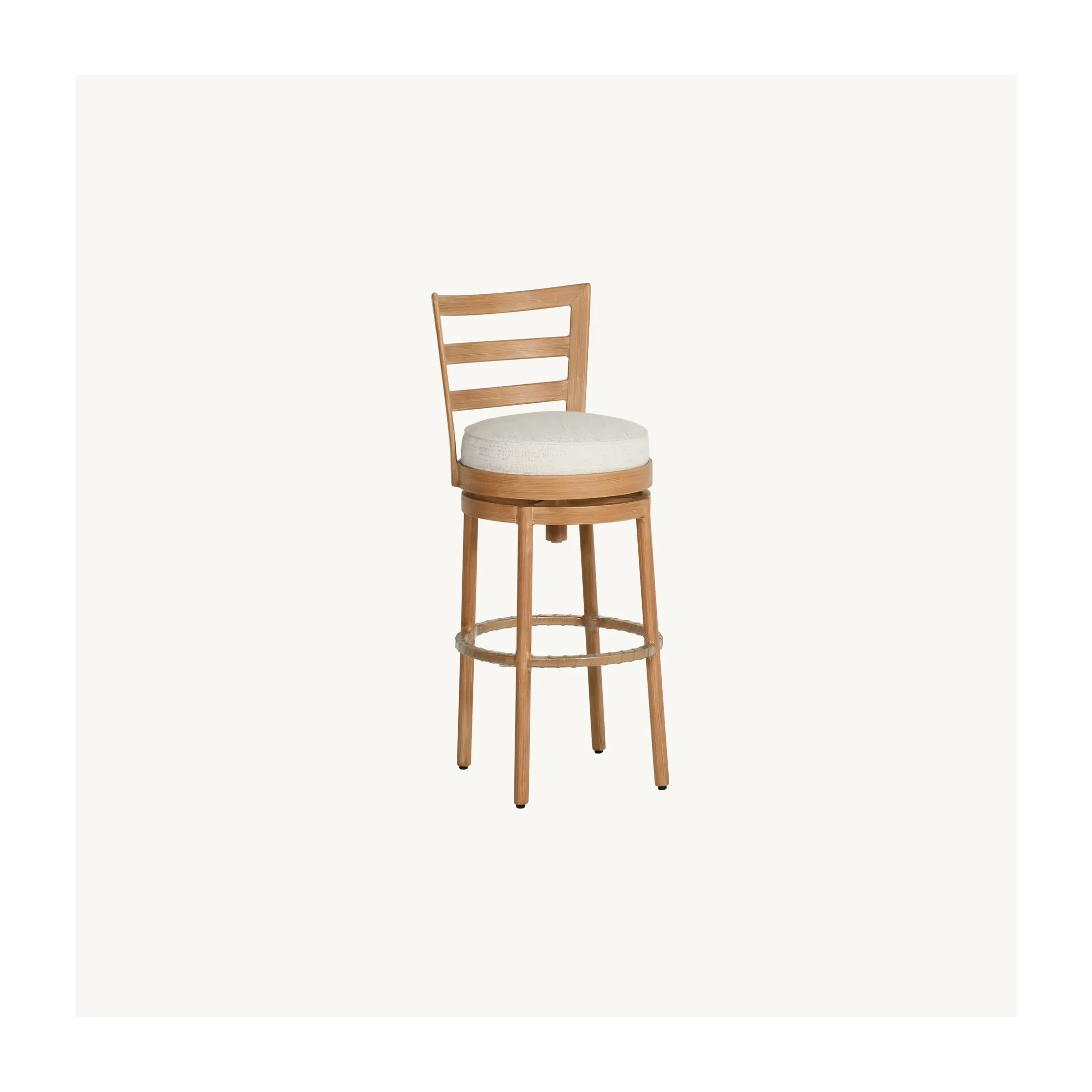 Preston Cushioned Swivel Bar Stool